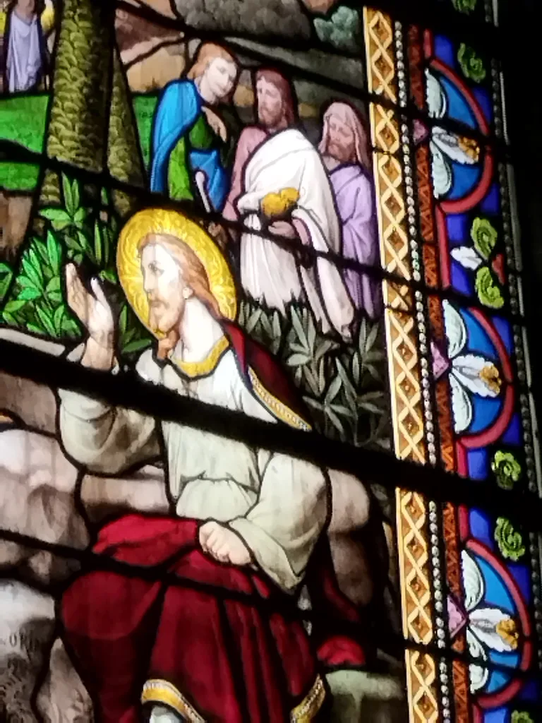 Vitrail Baie ZA dans l'Église Notre-Dame-de-l'Assomption à La Ferté-Macé