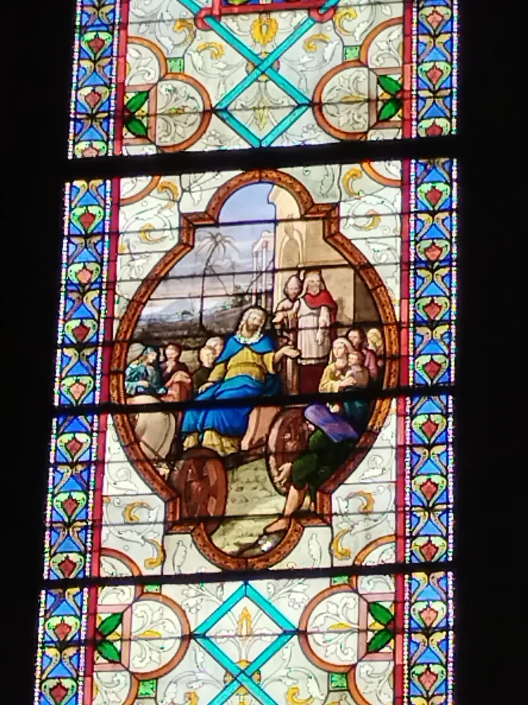 Vitrail Baie U dans l'Église Notre-Dame-de-l'Assomption à La Ferté-Macé