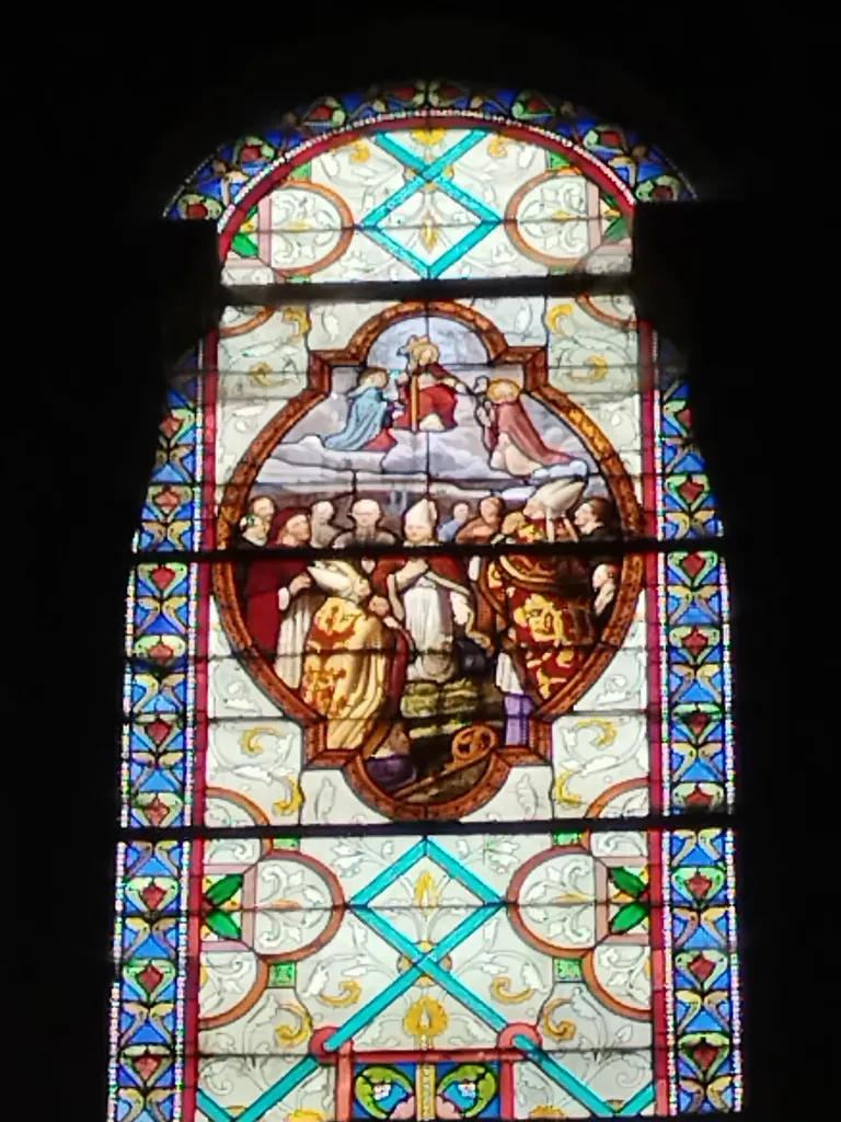 Vitrail Baie U dans l'Église Notre-Dame-de-l'Assomption à La Ferté-Macé