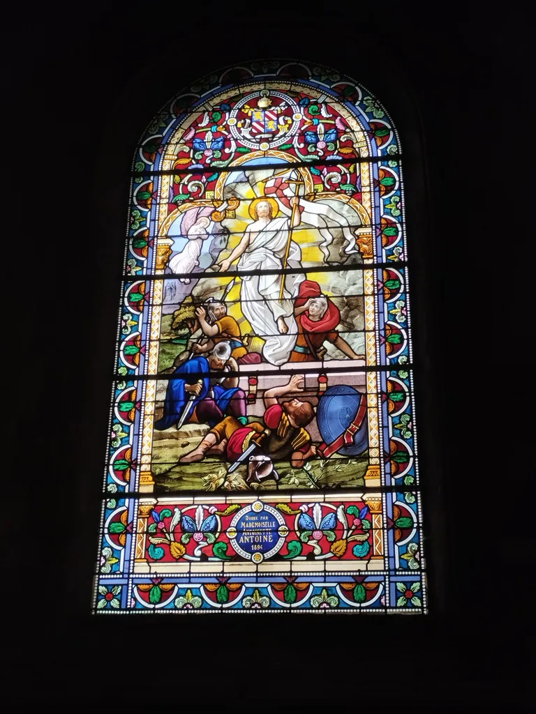 Vitrail Baie ZB dans l'Église Notre-Dame-de-l'Assomption à La Ferté-Macé