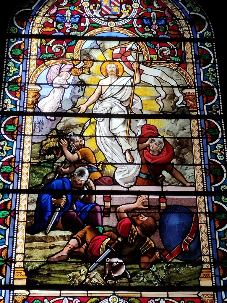 Vitrail Baie ZB dans l'Église Notre-Dame-de-l'Assomption à La Ferté-Macé