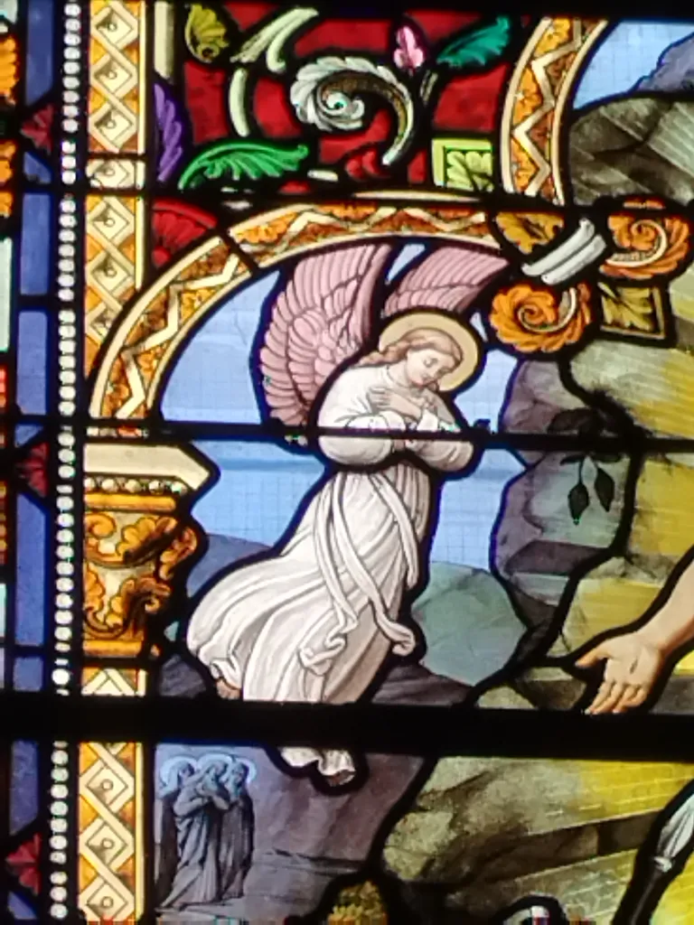 Vitrail Baie ZB dans l'Église Notre-Dame-de-l'Assomption à La Ferté-Macé