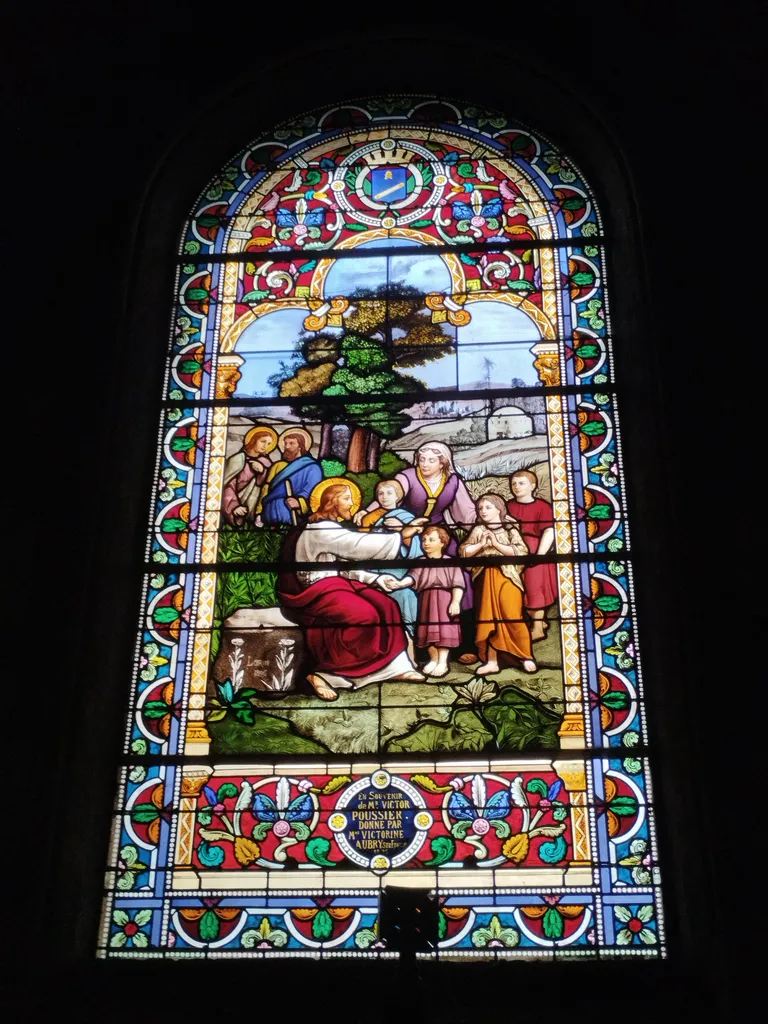 Vitrail Baie ZD dans l'Église Notre-Dame-de-l'Assomption à La Ferté-Macé
