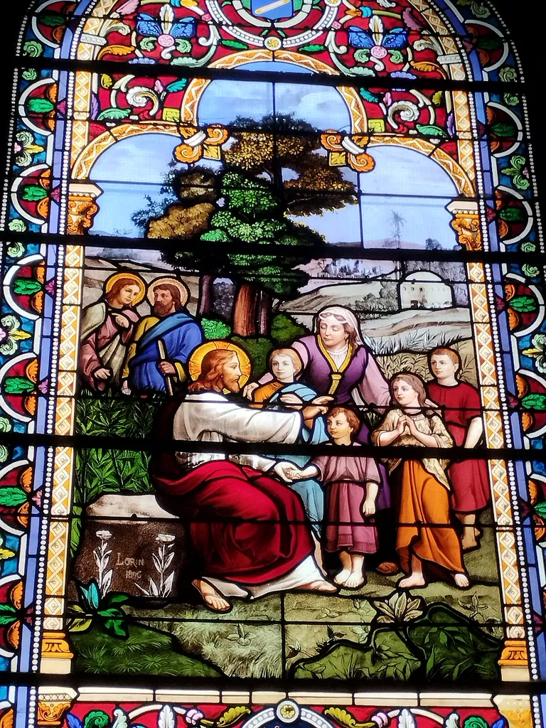 Vitrail Baie ZD dans l'Église Notre-Dame-de-l'Assomption à La Ferté-Macé