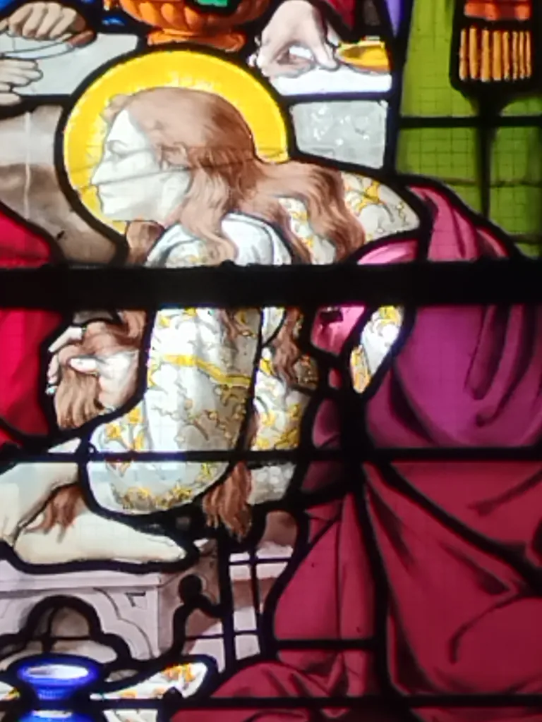 Vitrail Baie ZE dans l'Église Notre-Dame-de-l'Assomption à La Ferté-Macé