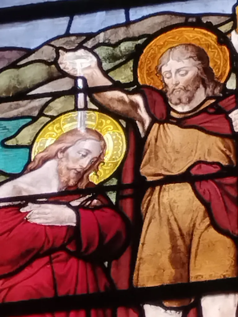 Vitrail Baie ZF dans l'Église Notre-Dame-de-l'Assomption à La Ferté-Macé