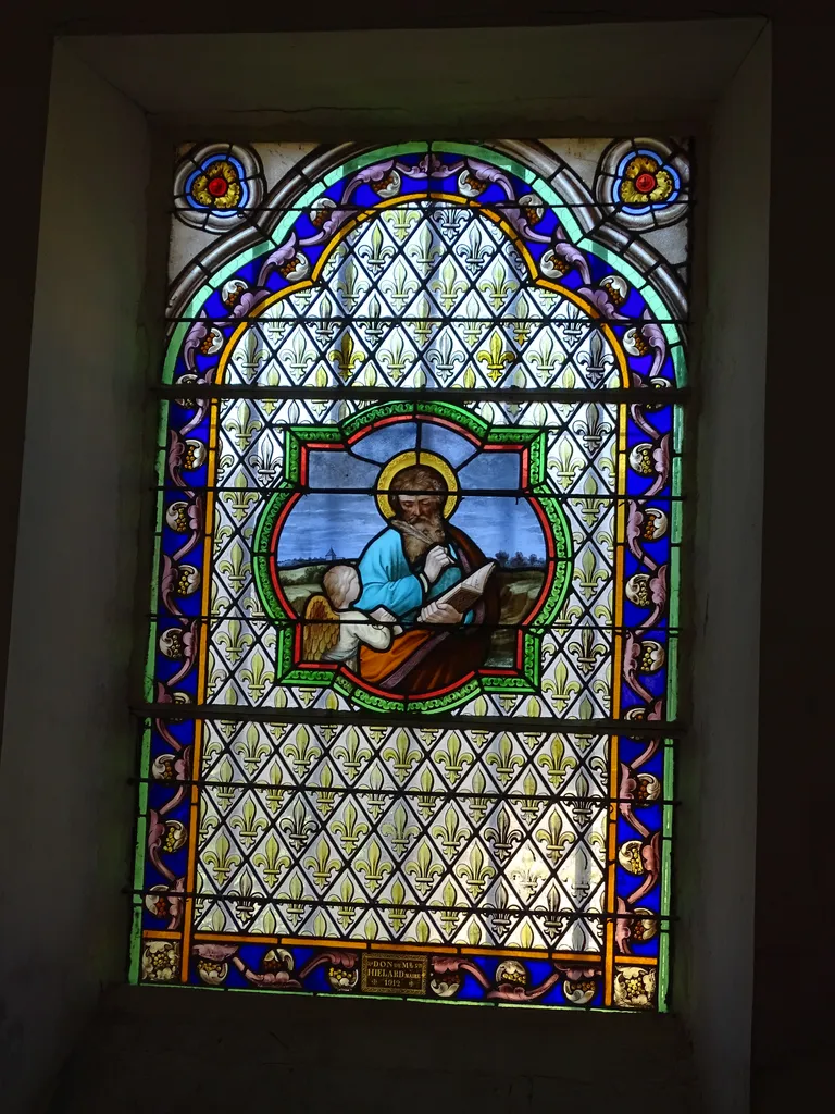 Vitrail Baie 5 dans l'Église Notre-Dame-de-l'Assomption à Ommoy