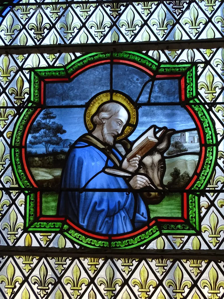 Vitrail Baie 7 dans l'Église Notre-Dame-de-l'Assomption à Ommoy