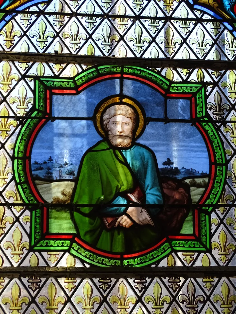 Vitrail Baie 8 dans l'Église Notre-Dame-de-l'Assomption à Ommoy