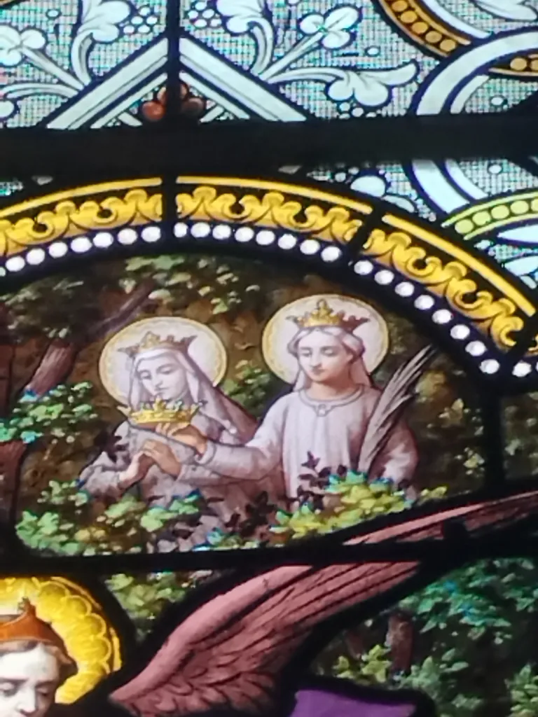 Vitrail Baie 4 dans l'Église Église Saint-Pierre Saint-Paul de Rouellé
