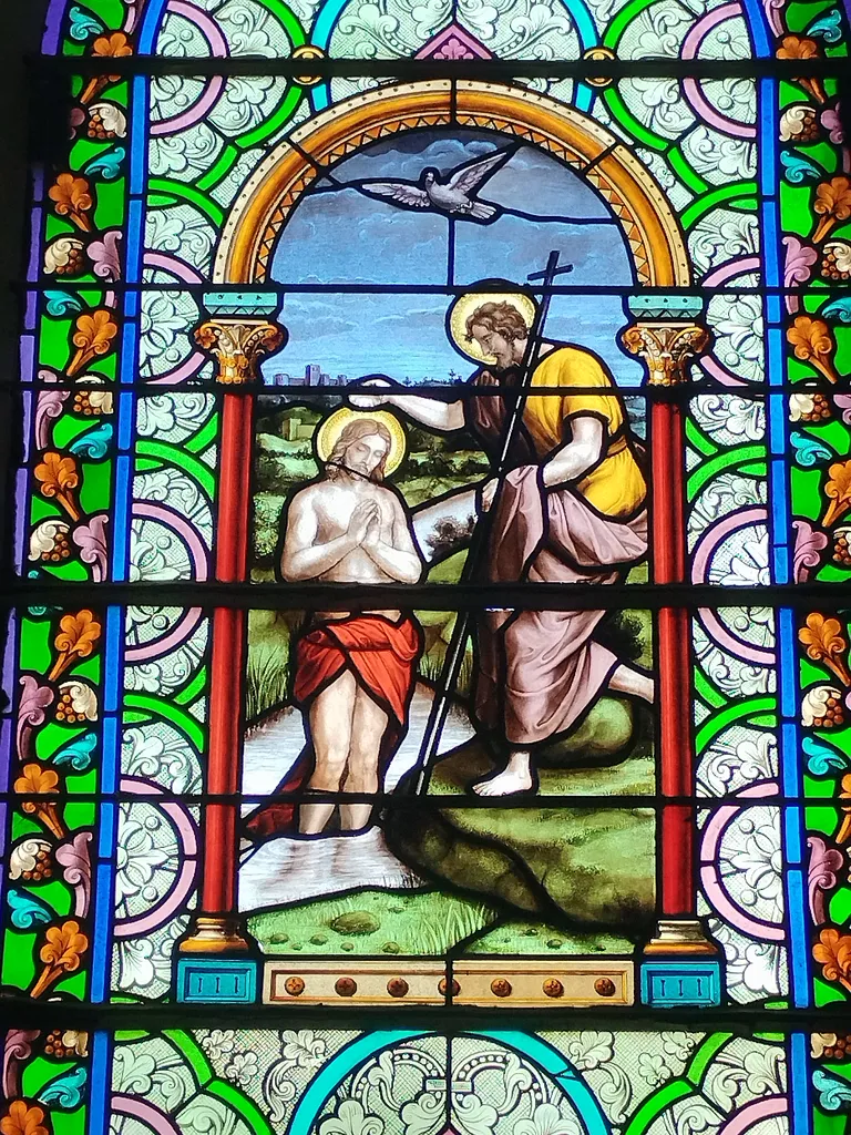 Vitrail Baie 7 dans l'Église Église Saint-Pierre Saint-Paul de Rouellé