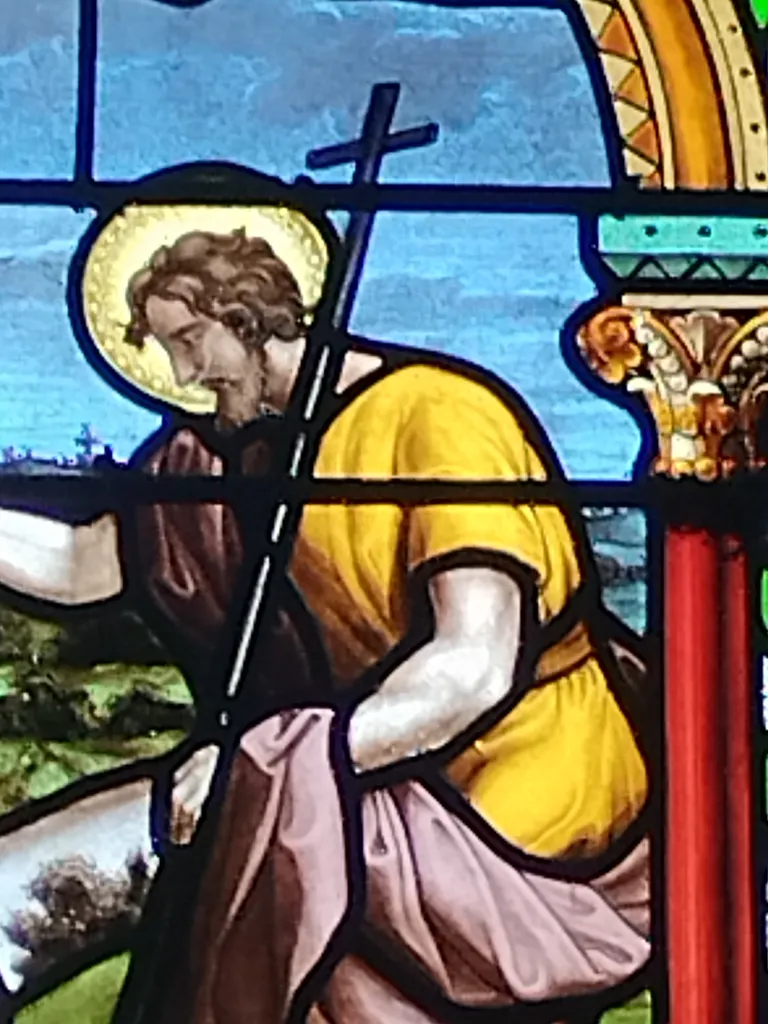 Vitrail Baie 7 dans l'Église Église Saint-Pierre Saint-Paul de Rouellé